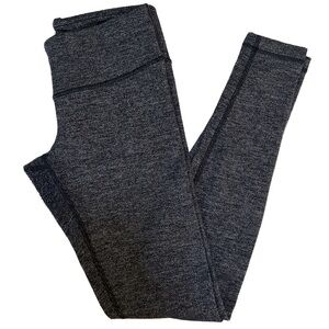 lululemon athletica wunder under tights | grey herringbone